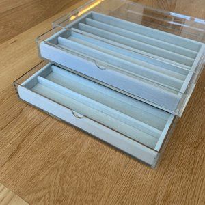MUJI ACRYLIC STORAGE BOX